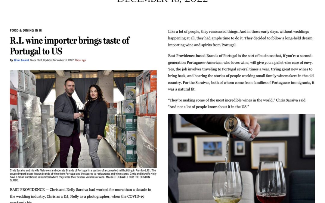 R.I. wine importer brings taste of Portugal to US